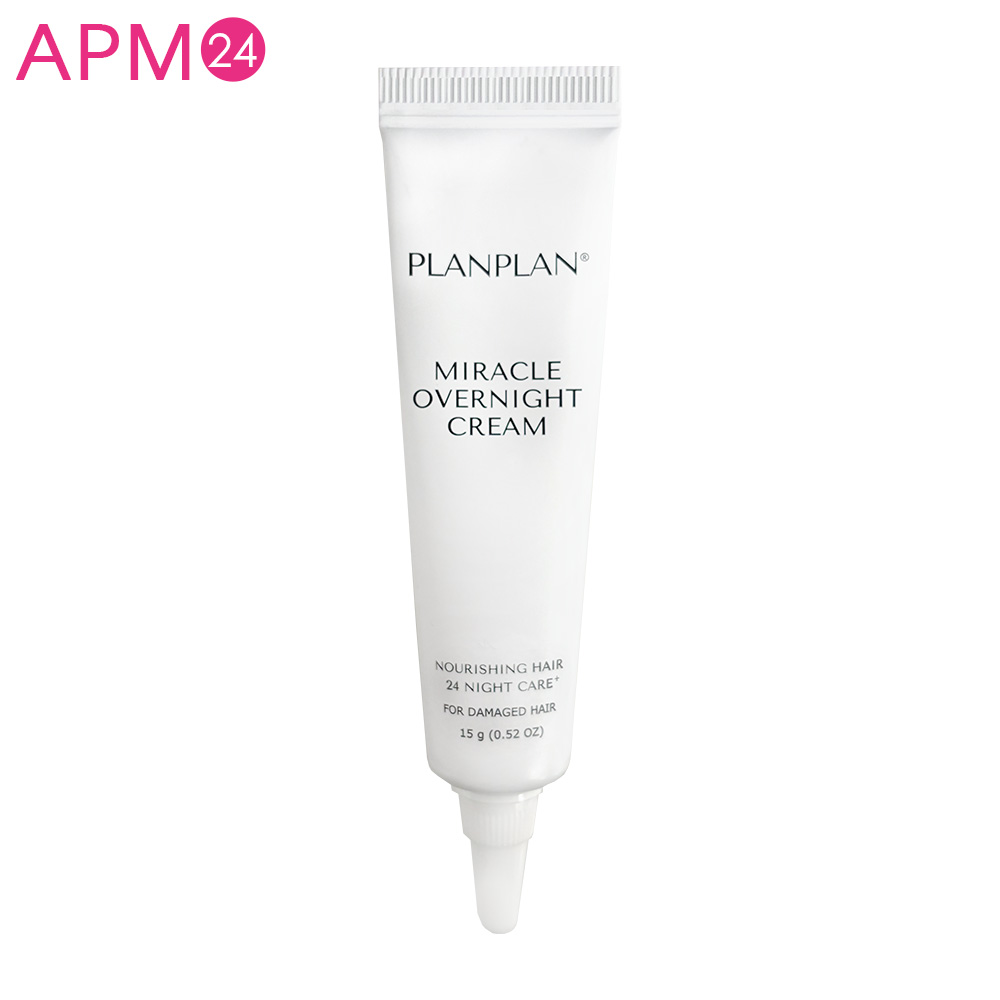 洗い流さないトリートメント PLANPLAN プランプラン ミラクルオーバーナイトクリーム  15g / プランプランヘアクリーム planplan miracle overnight cream の画像